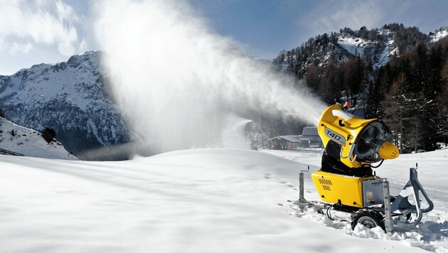 16 Skipisten mit einer Länge von 13 Kilometern werden dank dem Tiroler Unternehmen beschneit. (Bild: Arnold Ritter)