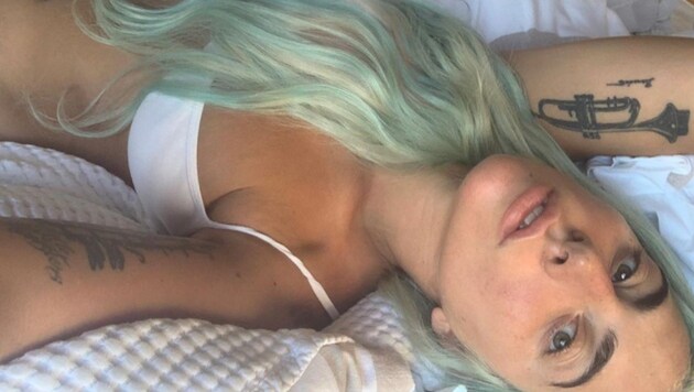 Lady Gaga mit neuer Haarfarbe (Bild: instagram.com/ladygaga)