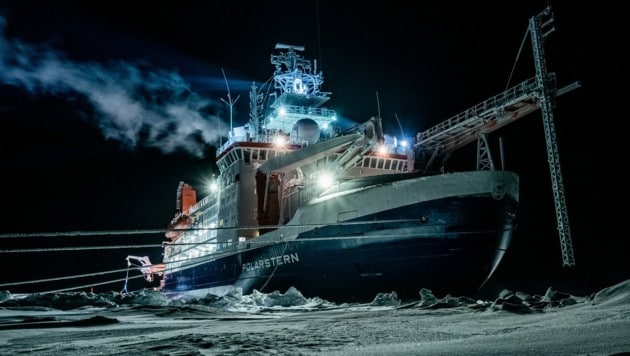 Das Forschungsschiff Polarstern (Bild: AFP)
