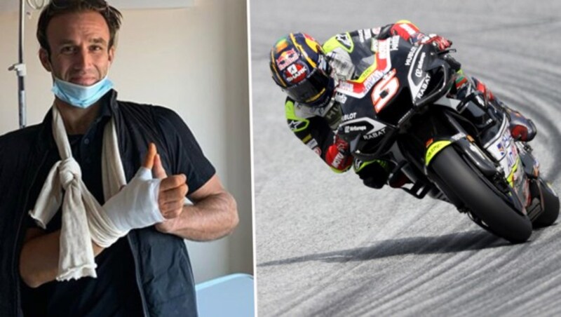 Johann Zarco (Bild: GEPA,instagram, krone.at-grafik)