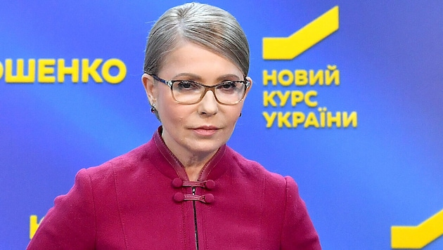 Die ukrainische Ex-Regierungschefin Julia Timoschenko (Bild: AFP)