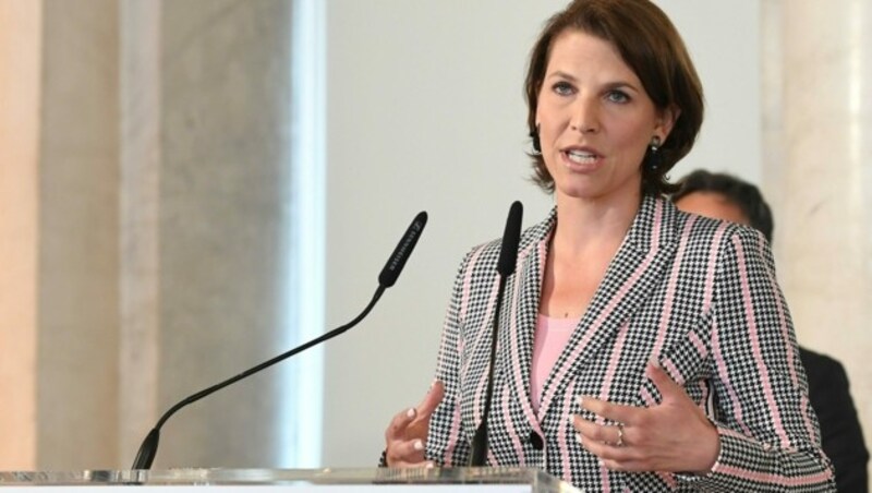 Kanzleramtsministerin Karoline Edtstadler (ÖVP) (Bild: APA/Helmut Fohringer)