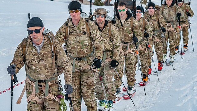 Soldaten der US-Nationalguard nahmen 2019 bei der „Edelweiß-Raid“ teil. (Bild: BERGER HUBERT)