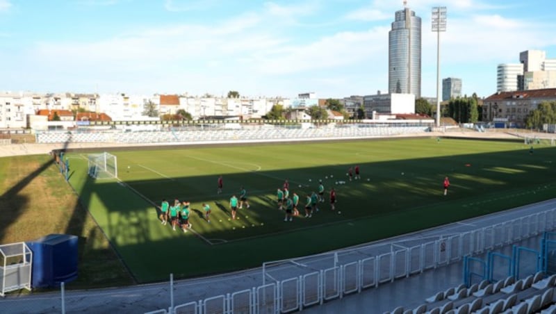 Das Stadion Kranjceviceva (Bild: GEPA/Philipp Brem)