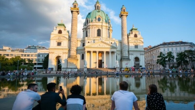 Die Wiener Karlskirche (Bild: APA/Georg Hochmuth)