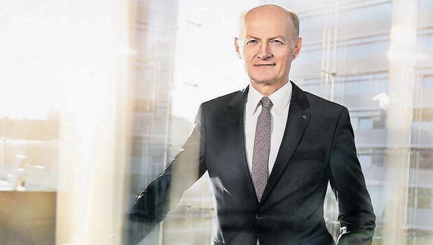Oberbank-Generaldirektor Franz Gasselsberger (Bild: Oberbank/Haslinger)