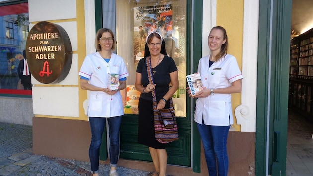 Schwester Beneder sammelt Medikamente für Peru in Zwettl (Bild: Franziskanerinnen/zVg)