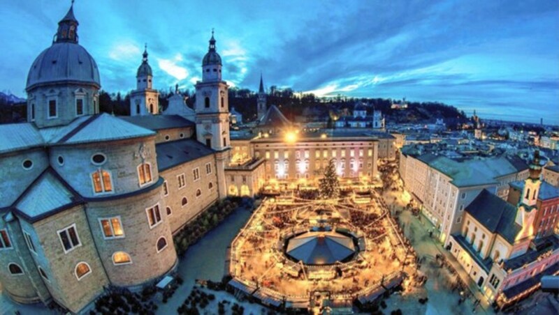 Christkindlmarkt in Salzburg: Stadttouristiker wollen ihn durchziehen. (Bild: DomQuartier)