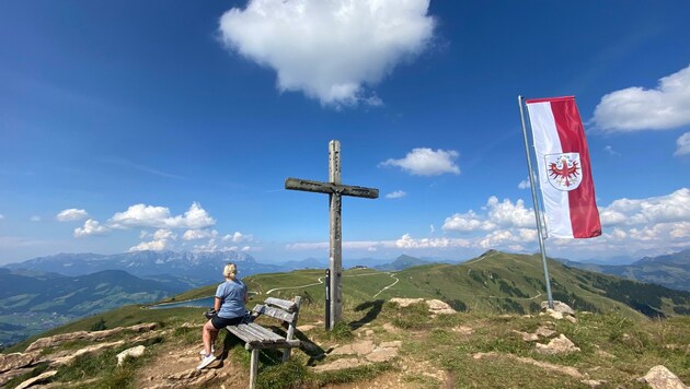 Zum Wandern gab es viele Gelegenheiten: Hier der Pengelstein in den Kitzbüheler Alpen (Bild: ZOOM.TIROL)
