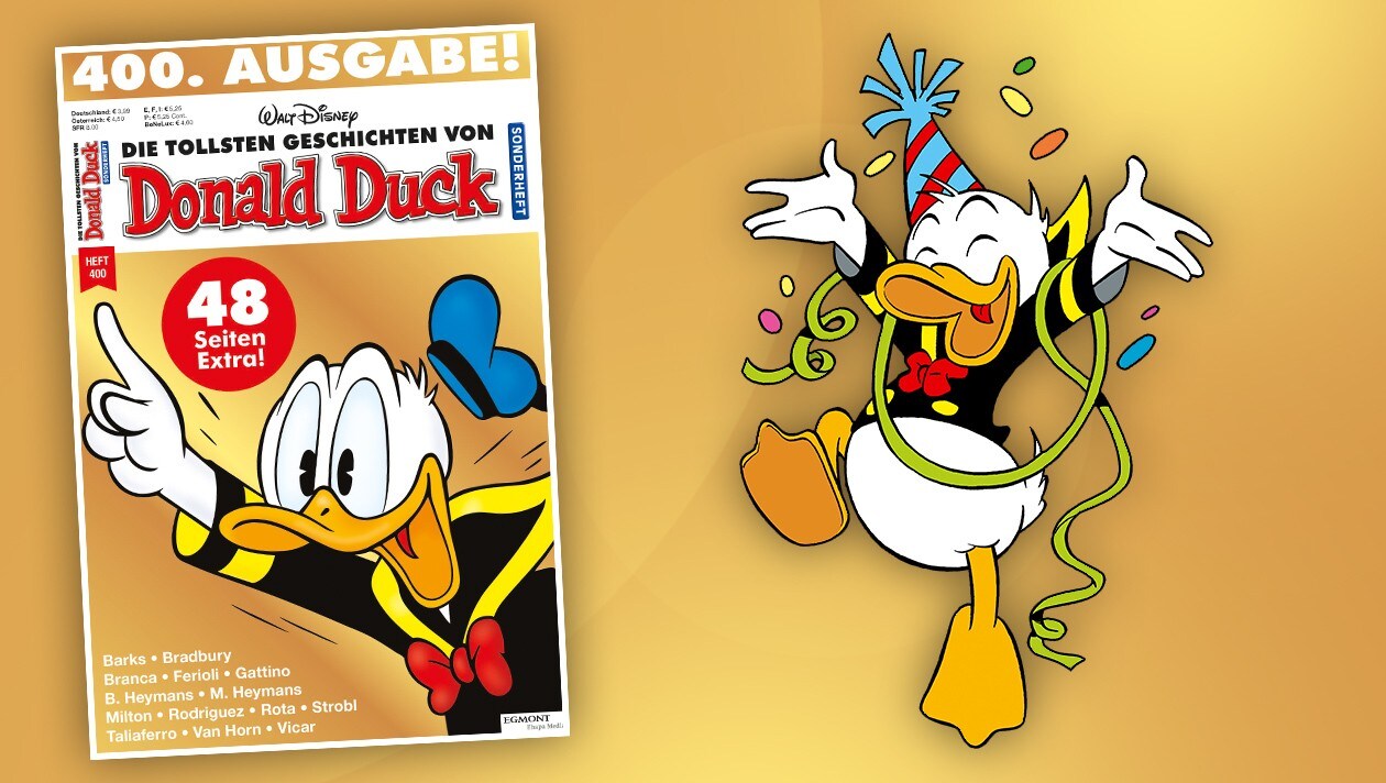 ungelesen 397 Egmont Ehapa Die tollsten Geschichten von Donald Duck  Nr 