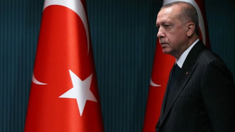 Der türkische Präsident Recep Tayyip Erdogan (Bild: AFP)