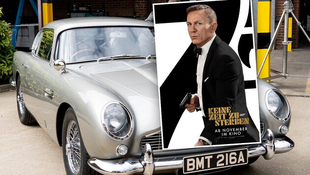 (Bild: James Bond 007, Universal Pictures/AFP, Krone KREATIV)