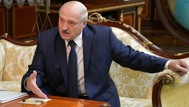 Der weißrussische Präsident Alexander Lukaschenko (Bild: AFP)