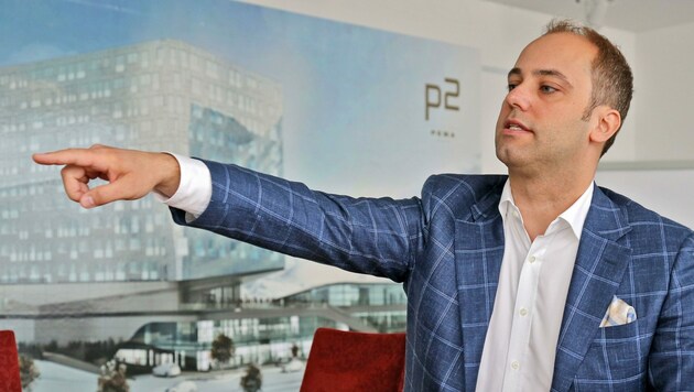 Unternehmer Markus Schafferer wollte Aktien des Oligarchen und Chelsea-Eigentümers Roman Abramowitsch kaufen. (Bild: Christof Birbaumer/Kronen Zeitung)