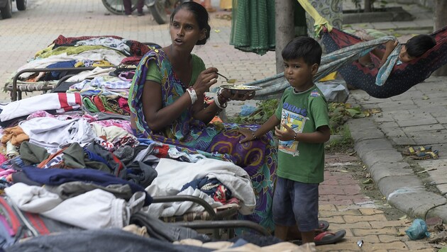 Indien ist nun nach den USA weltweit das Land mit den zweitmeisten Coronavirus-Infektionen. (Bild: AFP )