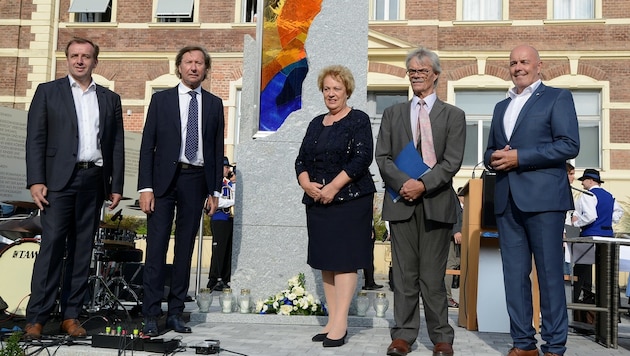 Auch Landtagspräsidentin Verena Dunst kam zur feierlichen Eröffnung nach Pinkafeld (Bild: Franz Weber)