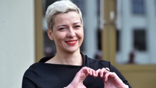 Die weißrussische Oppositionspolitikerin Maria Kolesnikowa