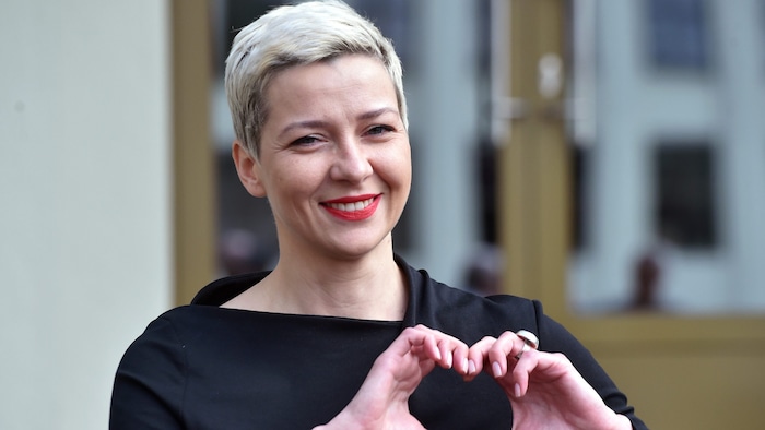 Die weißrussische Oppositionspolitikerin Maria Kolesnikowa