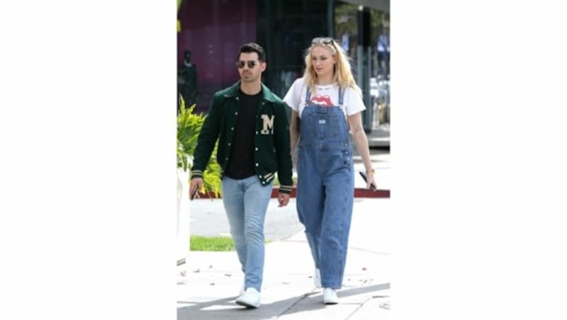 Sophie Turner mit Joe Jonas (Bild: www.PPS.at)