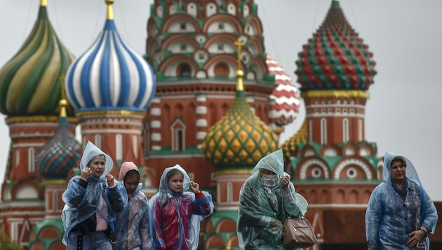 Russland ist weltweit nach den USA, Indien und Brasilien am stärksten von der Corona-Pandemie betroffen. (Bild: AFP )