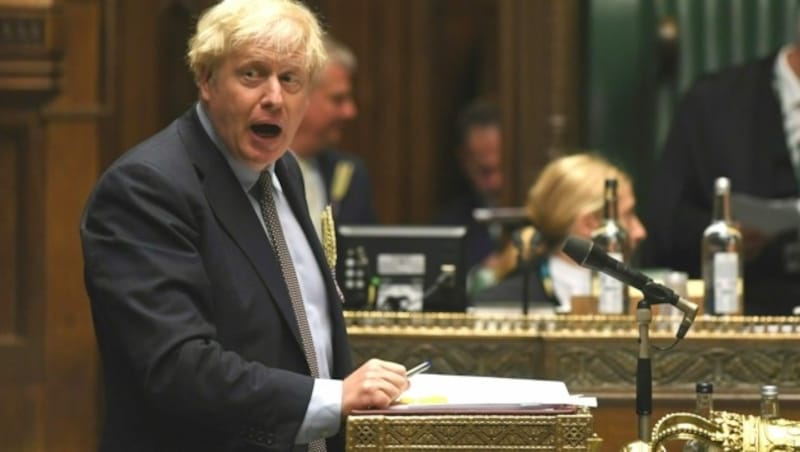 Premier Boris Johnson (Bild: AFP)