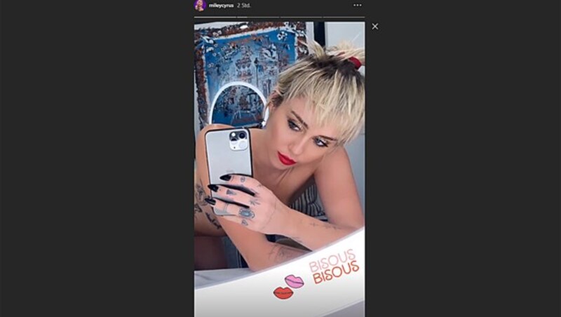 Miley Cyrus (Bild: instagram.com/mileycyrus)