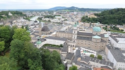 Die Stadt Salzburg (Bild: APA/BARBARA GINDL)