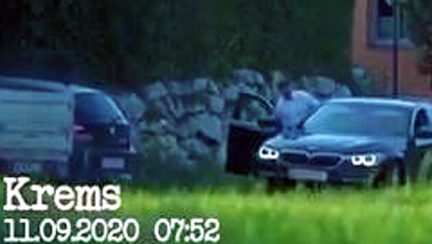 Die FPÖ filmte Wölbitschs Autofahrt. (Bild: Screenshot: FPÖ TV)