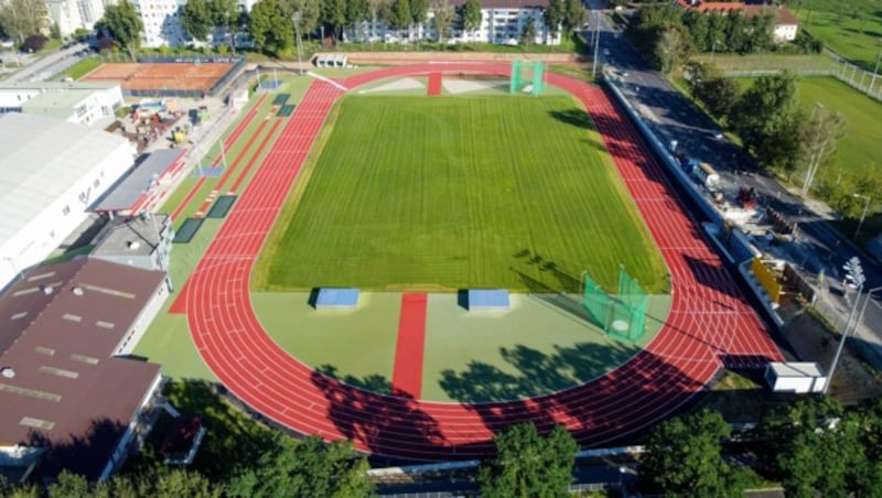 05.09.2020, Leichtathletik-Zentrum Sportland Oberösterreich, AUT, Leichtathletik-Zentrum, im Bild Leichtathletik-Zentrum Sportland Oberösterreich (Bild: © Harald Dostal / 2020)