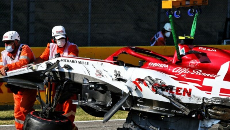 Das Auto vo Giovinazzi (Bild: GEPA )