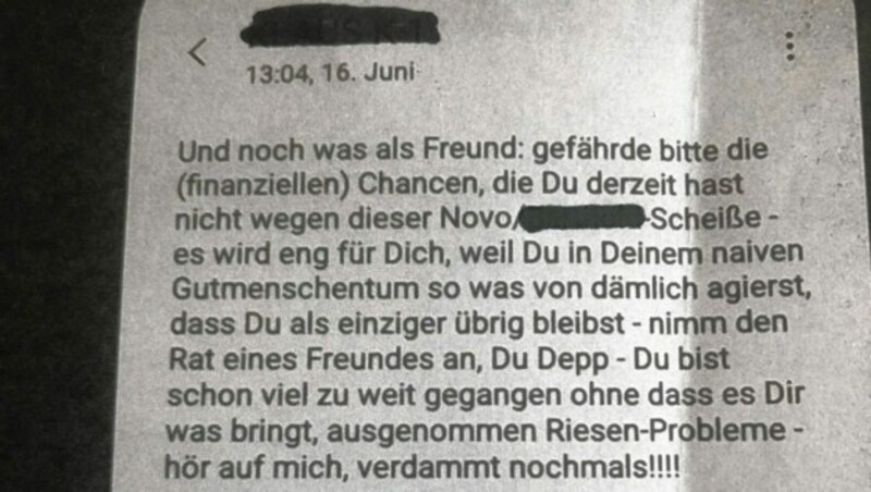 Drohungen via Handy-Nachrichten in politischen Kreisen (Bild: Erich Vogl)