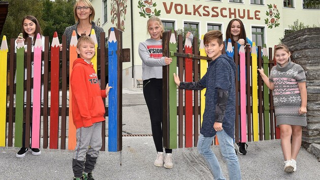 In der Sommerschule im Lungau stimmten sich die 19 Kinder bereits auf den Schulstart ein (Bild: Holitzky Roland)