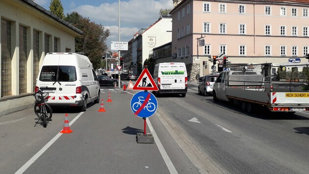 Die Energie Graz führt Arbeiten an der Tegetthoffbrücke durch. (Bild: Energie Graz)