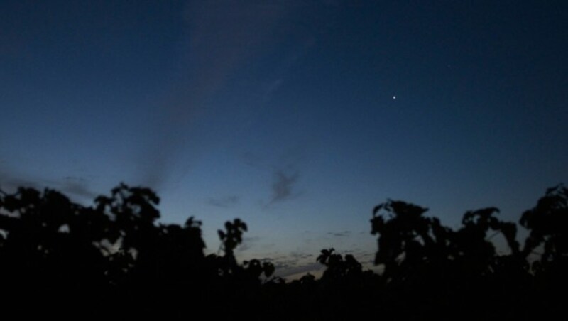 Die Venus von der Erde aus betrachtet (Bild: AFP)