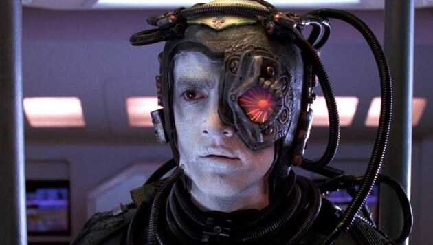 Cyborgs sind ein beliebtes Motiv in der Science-Fiction: Hier sehen Sie einen „Borg“ aus der TV-Serie „Star Trek“. (Bild: facebook.com/StarTrek)