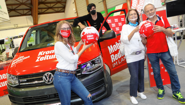 Besucht den „Krone“-Stand in der Halle 1. (Bild: Uta Rojsek-Wiedergut)