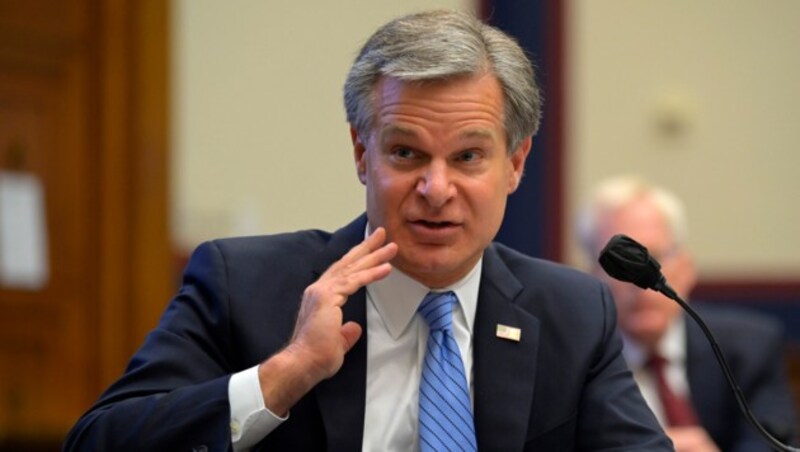 FBI-Direktor Christopher Wray (Bild: The Washington Post via AP)