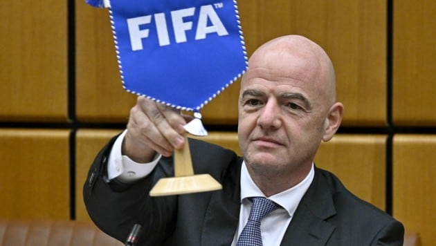 FIFA-Präsident Gianni Infantino (Bild: APA/HANS PUNZ)