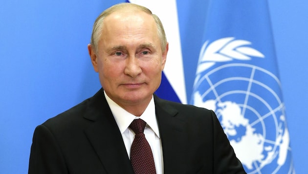 Russlands Präsident Wladimir Putin betonte in seiner Rede, dass auch die Lockerungen der US-Sanktionen gegen sein Land im Kampf gegen die weltweite Wirtschaftskrise helfen würden. (Bild: AP)