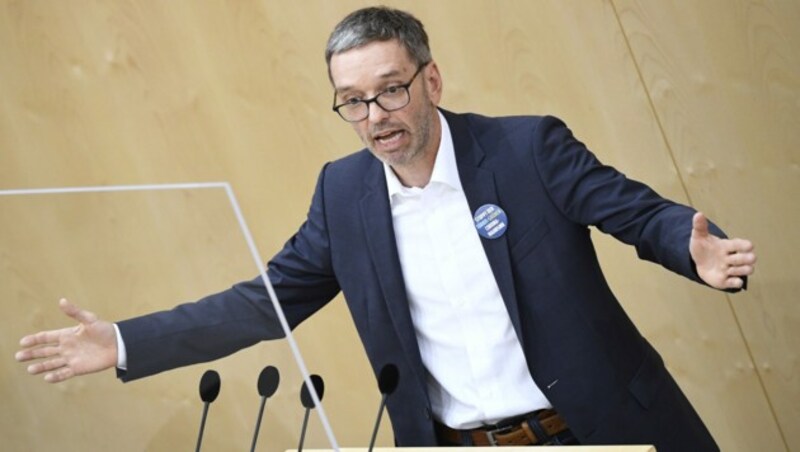 FPÖ-Klubchef Herbert Kickl (Bild: APA/ROBERT JAEGER)