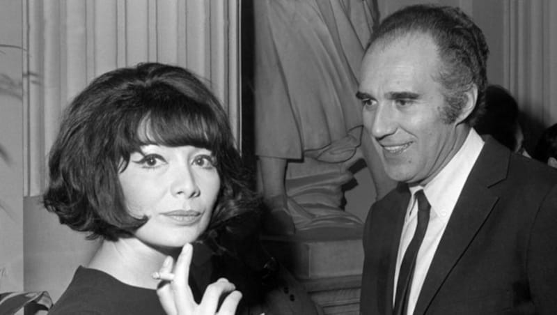 Juliette Greco mit Michel Piccoli im März 1967 (Bild: AFP)