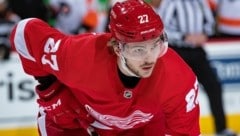 Michael Rasmussen verlässt die 99ers wieder in Richtung Detroit (Bild: Detroit Red Wings/Twitter)