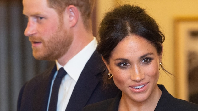 Prince Harry and Duchess Meghan (Bild: AFPAPA/Dan Charity/AFP)