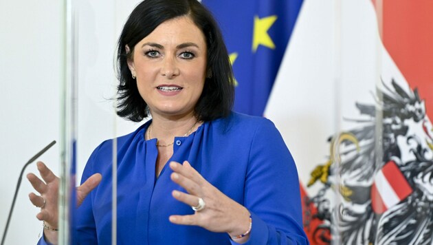 Tourismusministerin Elisabeth Köstinger (ÖVP) (Bild: APA/Herbert Neubauer)