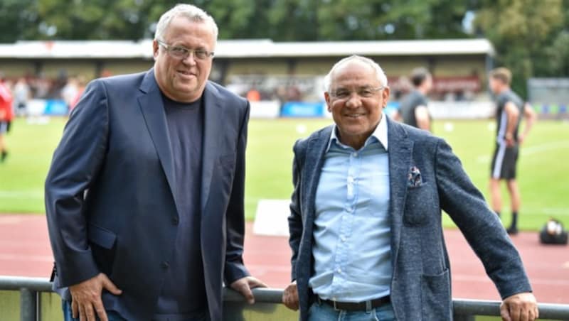 Franz Wohlfahrt mit Felix Magath (Bild: GEPA)