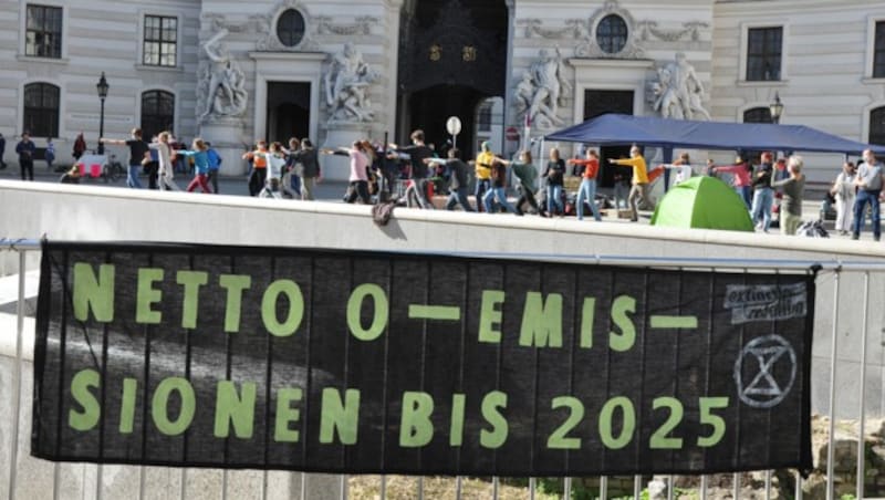 (Bild: APA/EXTINCTION REBELLION WIEN)