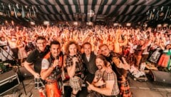 Die Lauser sind auch bei der digitalen Wiesn am 17.10.2020 mit dabei und performen ihren neuen Hit „DAHOAM“! (Bild: Philipp Lipiarski / www.goodlifecrew.at)