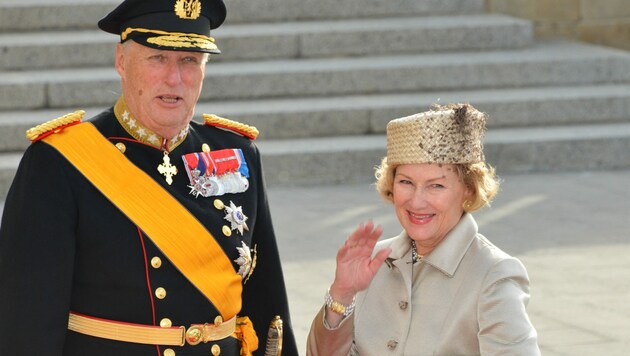König Harald und Königin Sonja von Norwegen (Bild: www.viennareport.at)
