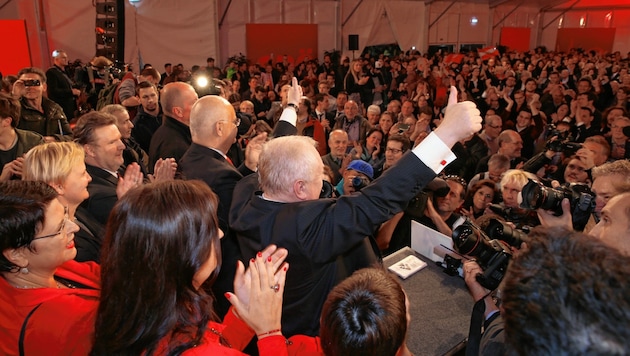 Eine Wahlparty wie 2015 wird es für die SPÖ heuer definitiv nicht geben. (Bild: Zwefo)