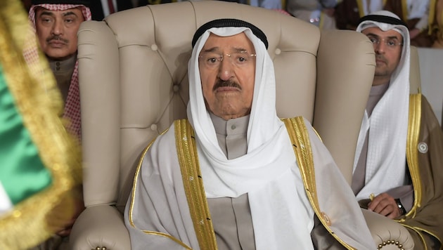Der Emir im Jahr 2019 (Bild: Fethi Belaid/Pool Photo via AP)